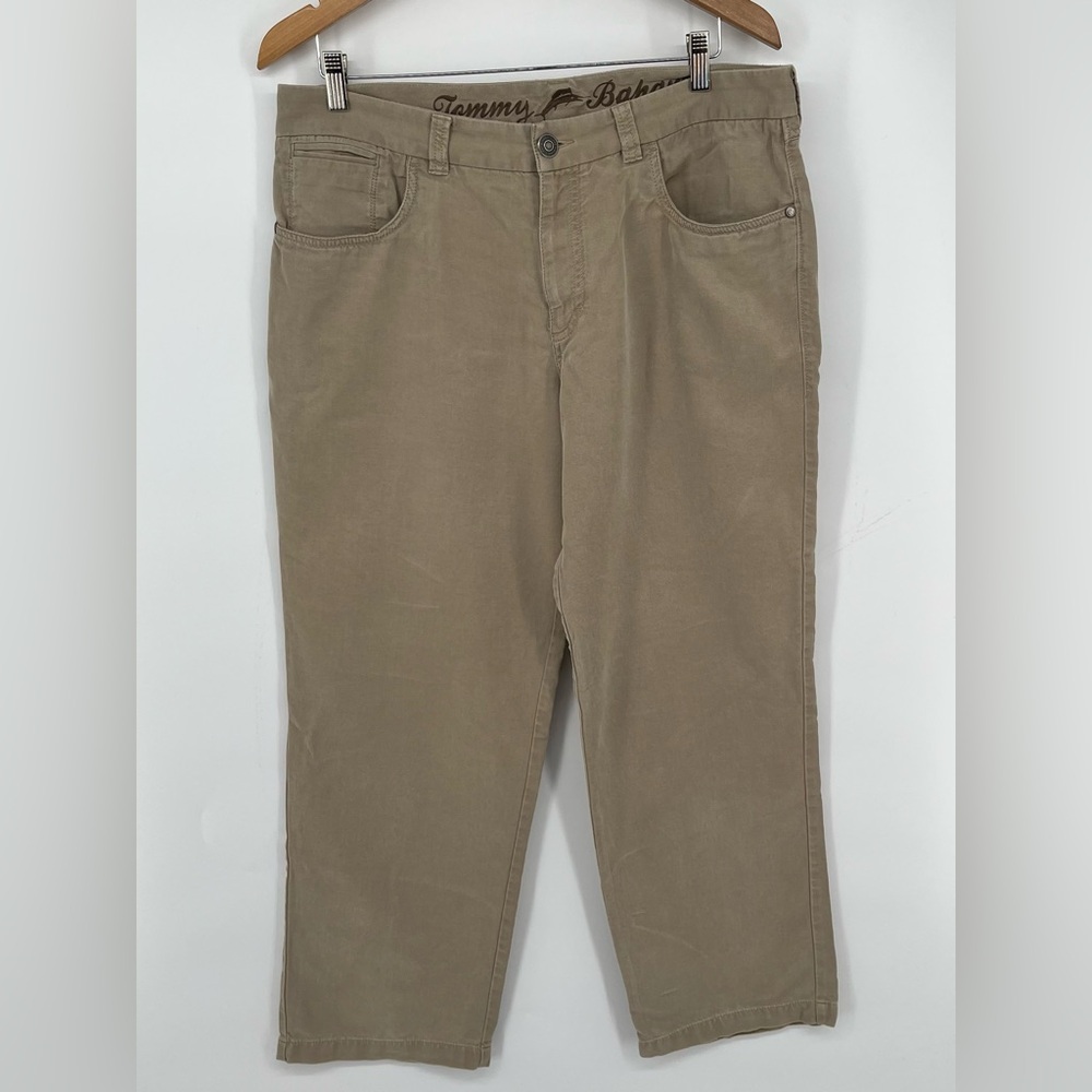 Tommy Bahama Pants Mens 36 Beige Khaki Tan Chino Straight Work Career Casual